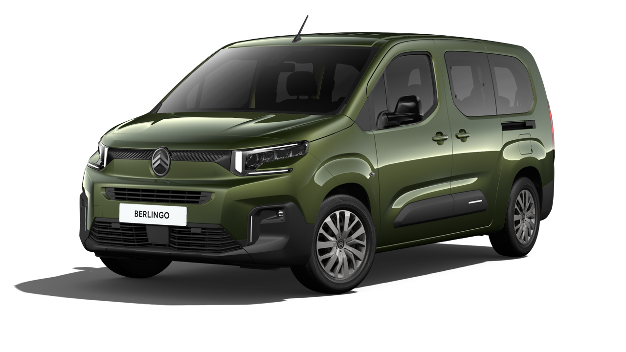 Citroën Berlingo у комплектації Plus зеленого кольору