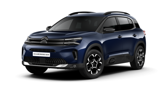 Citroën C5 Aircross у комплектації Shine синього кольору